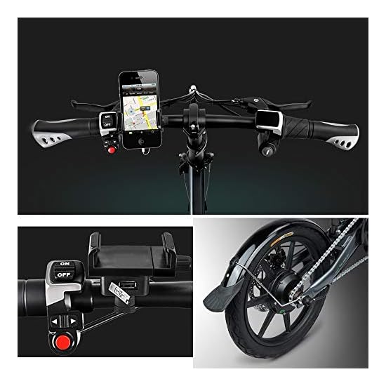 FIIDO D2 Bici elettrica Pieghevole in Alluminio da 16 Pollici per Bici  elettrica per Adulti con Batteria al Litio… - 2ruotelettriche.it