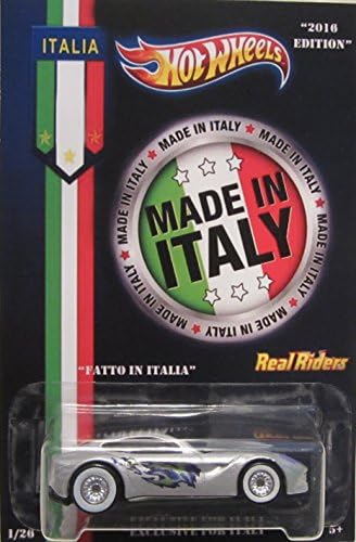Hot Wheels CUSTOM FERRARI F12berlinetta GTB "Made in Italy" Series Real Riders Rubber Wheels Limited Edition 1/26 Made !