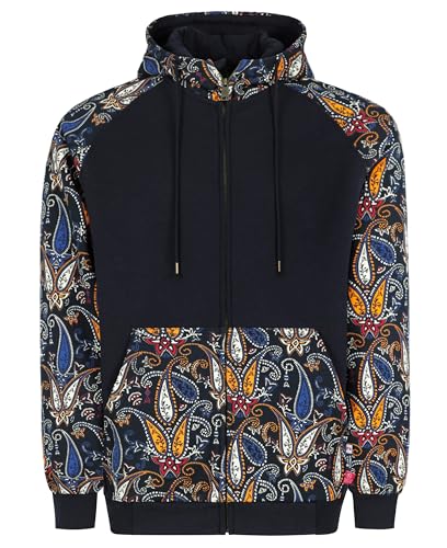 BOCOMAL FR Hoodies Zipper Front 10.5oz Fleece Flame Resistant… at Amazon