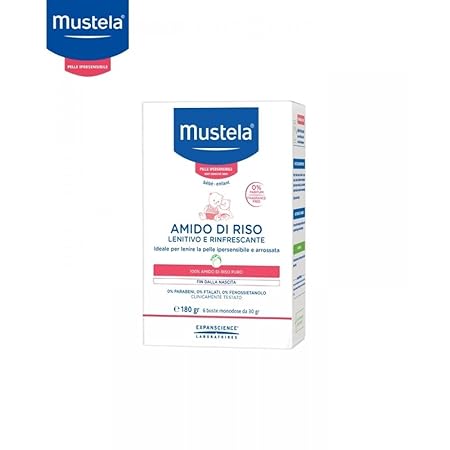 Mustela Reisstärke 1 Packung mit 6 Einzeldosis