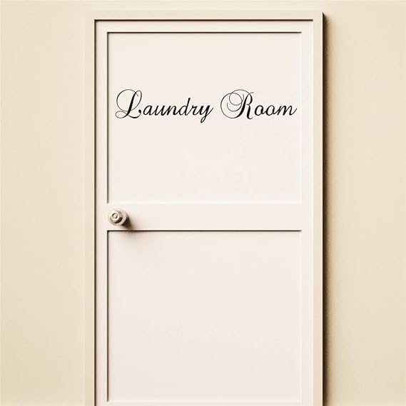 YWLINK Etiqueta De La Puerta Arte ExtraíBle Inicio Vinilo Puerta ...