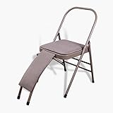 Amazon.com : Yoga Chair Fitness White Oak Inversion Bench ...
