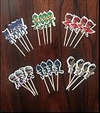 PJ MASKS PARTY CUPCAKE TOPPERS BIRTHDAY PARTY SUPPLIES SET OF 24
