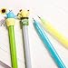 SUPPION 4PC Cartoon Cactus Gel Black Pens Kawaii Pens Cute Office Stationery Student Gift