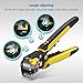 Wire Stripper, Powerextra Self-Adjusting Cable Cutter, Professional Wire Stripping Tool Cable Crimper Automatic Pliers Terminal Tool