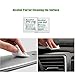 pop-tech 3M Phone Magnet Plate with Sticky Adhesive Backing Replacement Tapes Metal Plate for iPad iPhone in Car Home Grip Mount Base for Samsung etc