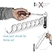 Wallniture Costa Wardrobe Closet Organization and Storage, Wall Mounted Clothes Hanger, 14.5 Inch Steel Chrome