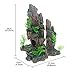 Saim Aquarium Mountain Ornament Fish Tank Rockery Cave Tree House Cave Fish Tank Decoration for Aquarium Decoration