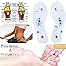 Acupressure Magnetic Massage Foot Therapy Reflexology Pain Relief Shoe Insoles 1 Pair Washable and Cutable (Women and Man)