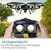 UDI RC Drones with Camera for Adults and Kids - U818A WiFi FPV 720p HD Camera Drone Quadcopter, RC WiFi FPV Drone w/ Camera Live Video and VR Headset