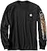 Carhartt Men's Workwear Graphic Distressed Saw Long Sleeve T-Shirt