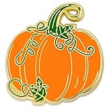 PinMart's Pumpkin w/ Vines Halloween Fall Autumn Enamel Lapel Pin