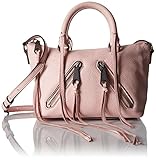 Rebecca Minkoff Micro Moto Satchel Cross Body, Pale Blush, One Size