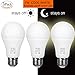 Vgogfly Dusk to Dawn Light Bulb 7W Smart Dusk Till Dawn LED Photo Sensor Bulbs E26 Base Socket Outdoor Indoor Lighting Lamp Auto On/Off (Cool White, 3-Pack)