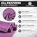 ScorchedEarth Microfiber Travel & Sports Towel Set - Quick Dry, Super Absorbent, Compact, Lightweight - for Camping, Backpacking, Hiking, Beach, Yoga, Swimming - Includes 2 Sizes + Carrying Bag & Clip
