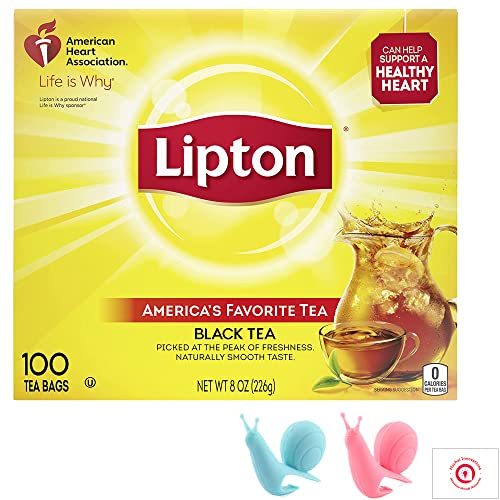 Lipton Tea Bags For A Naturally Smooth Taste Black