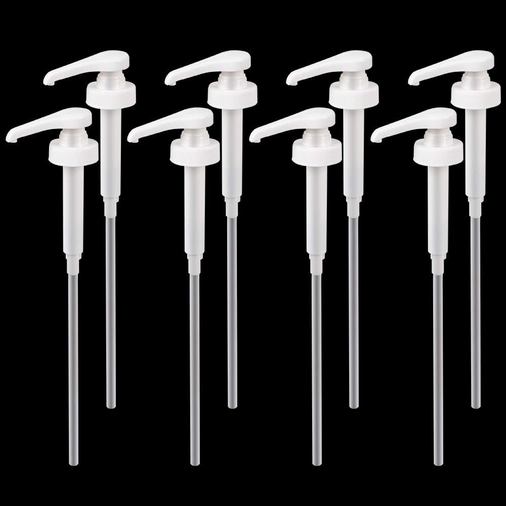 Newflager Gallon Pump Dispenser, Fits Most 1 Gallon Jugs and Containers 38/400 (Pack of 8)