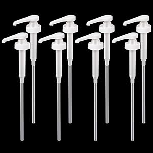 Newflager Gallon Pump Dispenser, Fits Most 1 Gallon Jugs and Containers 38/400 (Pack of 8)