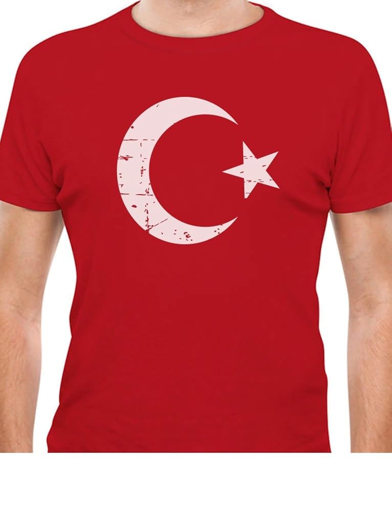 Vintage Turkey Flag Retro Style Turkish T Shirt 9893 Jznovelty