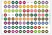 Essential Oils Labels - Complete Set - Includes Multiple Bottle Cap Stickers for All Included Oils - Perfect Lid Stickers to Keep Your Oils Organized