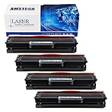 4Pack Amstech 1,000 Pages Compatible Black Toner Cartridge Replacement for Samsung MLT-D111S MLTD111S For Printers Samsung Xpress SL-M2020 SL-M2020W M2022 M2022W M2070 M2070W M2070F M2070FW