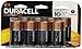 Duracell Coppertop D Alkaline Batteries, 8 Count (Pack of 2)
