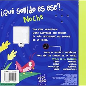 Noche: Libro con sonidos
