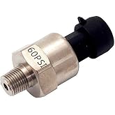 FASTROHY 0.5-4.5V 60 Psi Universal Pressure Transducer Sender/Sensor Solenoid for Oil Fuel Diesel Gas Air Water,Gauge Pressure 1/8"NPT Thread Stainless Steel