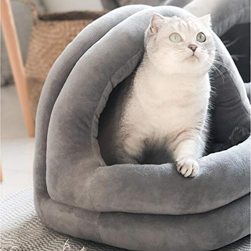 Tempcore Cat Bed for Indoor Cats, Machine Washable Cat Beds, Cat Beds