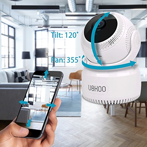 Wireless-Security-Camera-UOKOO-1080P-HD-2-Megapixel-Home-WiFi-Wireless-Security-Surveillance-Camera-with-Motion-Detection-PanTilt-2-Way-Audio-and-Night-Vision-Baby-Monitor-Nanny-Cam