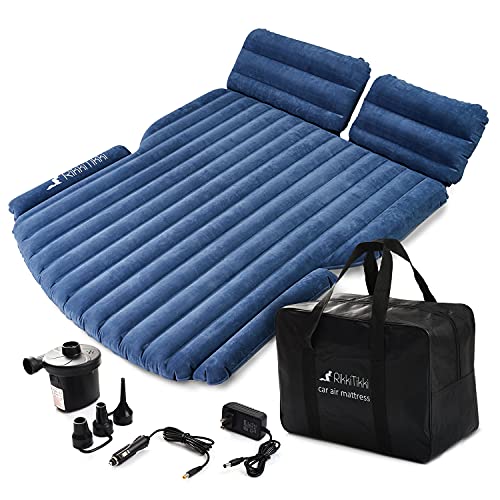 RikkiTikki SUV Air Mattress Inflatable Car Mattress with Pump and