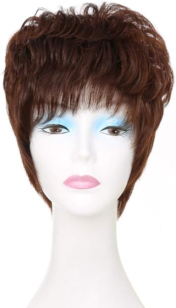 Amazon Co Jp ファッションリアルヘアウィッグ ユニセックスショートカーリーヘア ふわふわハンサムウィッグヘッドギア スポーツ アウトドア