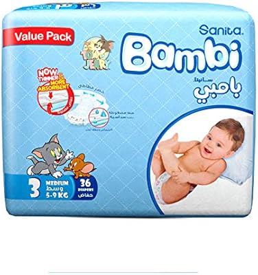 bambi diaper size 3