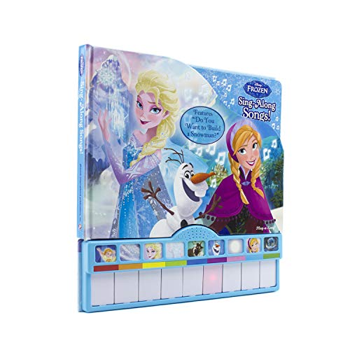 Disney Frozen - Sing-Along Songs! Board Book with Built-In Keyboard Piano - PI Kids - Thumbnail 5