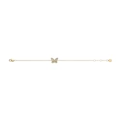 Fossil Women's Sutton Pavé Butterfly Gold-Tone