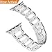 Hotodeal Watch Band Compatible for Apple Watch Series 3/2/1, Silver 38mm