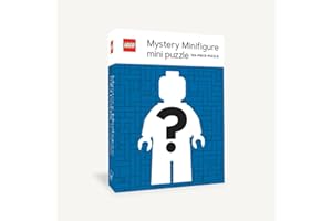 CHRONICLE BOOKS LEGO Mystery Minifigure Mini Puzzles (Blue Edition) | 126-Piece Jigsaw Puzzle