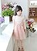 EGELEXY Girls Toddler Princess Long Sleeve Tulle Tutu Mini Dress 4/5T Pink