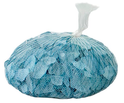 Supermoss (24184) Sea Glass Vase Filler, 2lb, Cold Blue