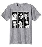 New Publiciteez Friends Tv Show High School Yearbook Picture T-shirt (S, Athletic Heather)