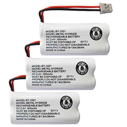 BT-1021 BT-1016 BT-1008 BT-1025 Handset Cordless Telephone Battery BAOBIAN BBTG0847001 BBTG0798001 Cordless Phone Battery for Uniden BT1021 BT1008 BT1016 BT1025 Empire CPH-515B Phone (Pack of 3) - Thumbnail 7