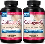 Neocell Super Collagen+C Type 1 and 3, 6000mg plus Vitamin C (250 x 2)