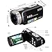 SEREE Camera Comcorder Full HD 1080p 16X Digital Zoom 2.7