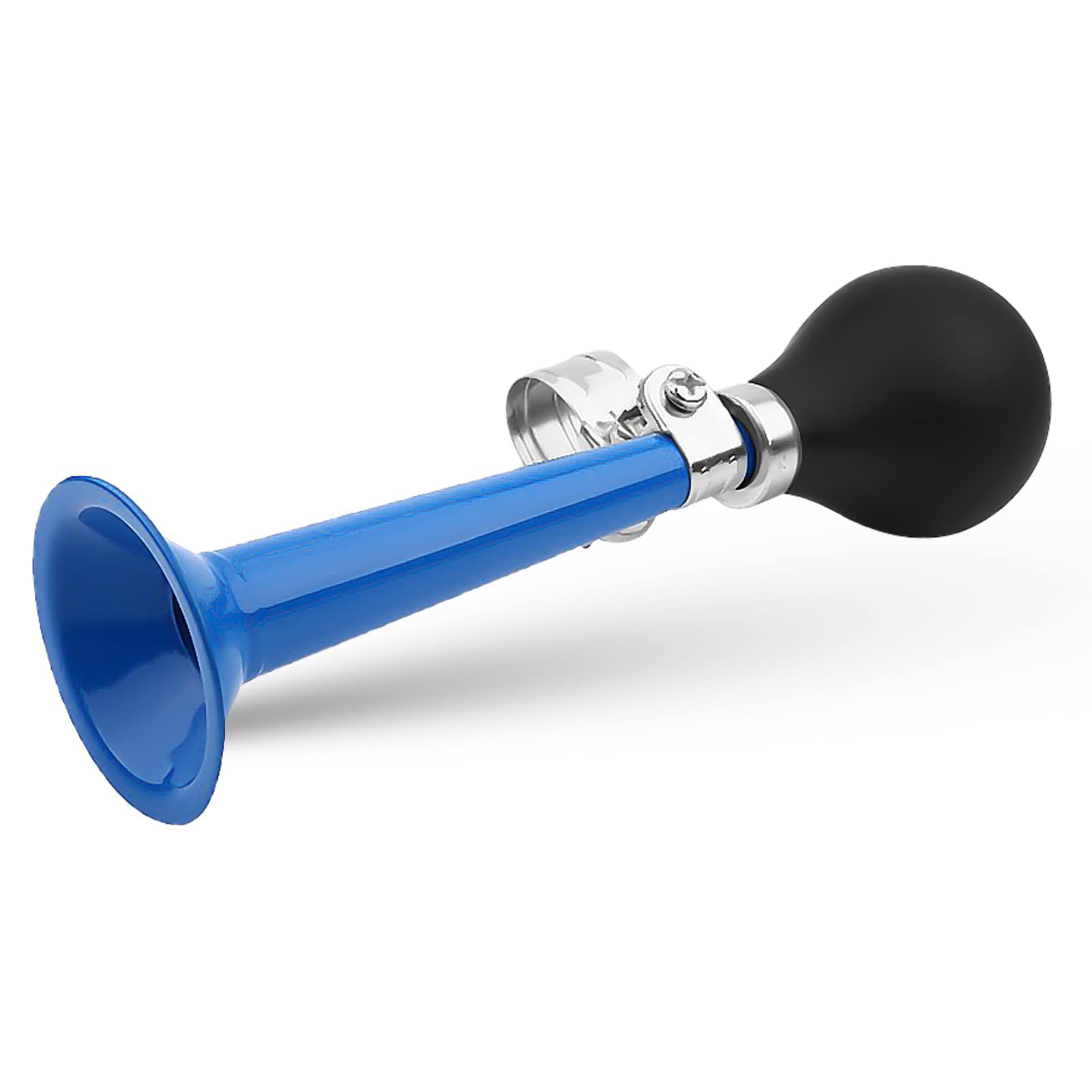 DAUERHAFT Bike Air Horn,Bicycle Retro Clown Horn Squeeze Loudspeaker Air Horn Hooter 2 2inch Cycling Bicycle Hooter Portable Bike Air Horn Bugle Bulb for Bicycles Mountain Bikes Beach Cars