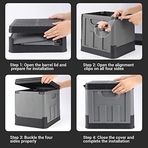 Diealles Shine Portable Toilet Or Pack of 120 Camping Toiletry Bags