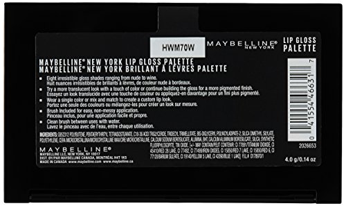 กลอส(gloss) palette maybelline-new-york