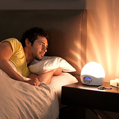 Lumie Bodyclock Active 250 WakeUp Light, Alarm Clock with FM Radio and