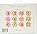 Pearhead First Year Monthly Milestone Photo Sharing Baby Belly Stickers, 1-12 Months, Pink
