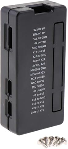 #N/A Funda Protectora ABS GPIO Para Raspberry Pi Zero 1.3 / W Negro