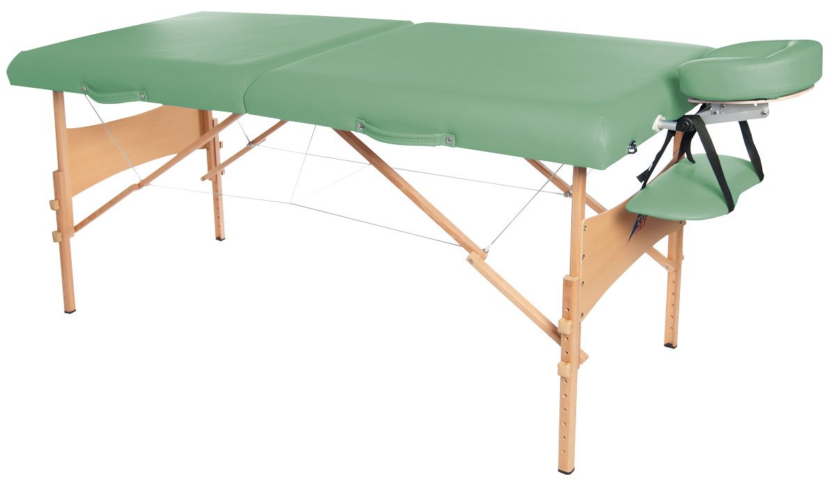 3B Scientific Green Deluxe Portable Massage Table